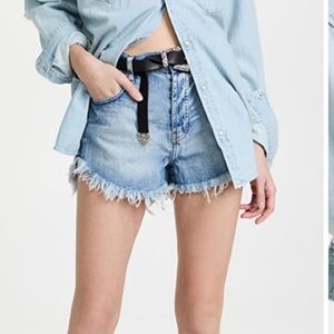 One‎ Teaspoon Hendrixe Shorts Sz. 25